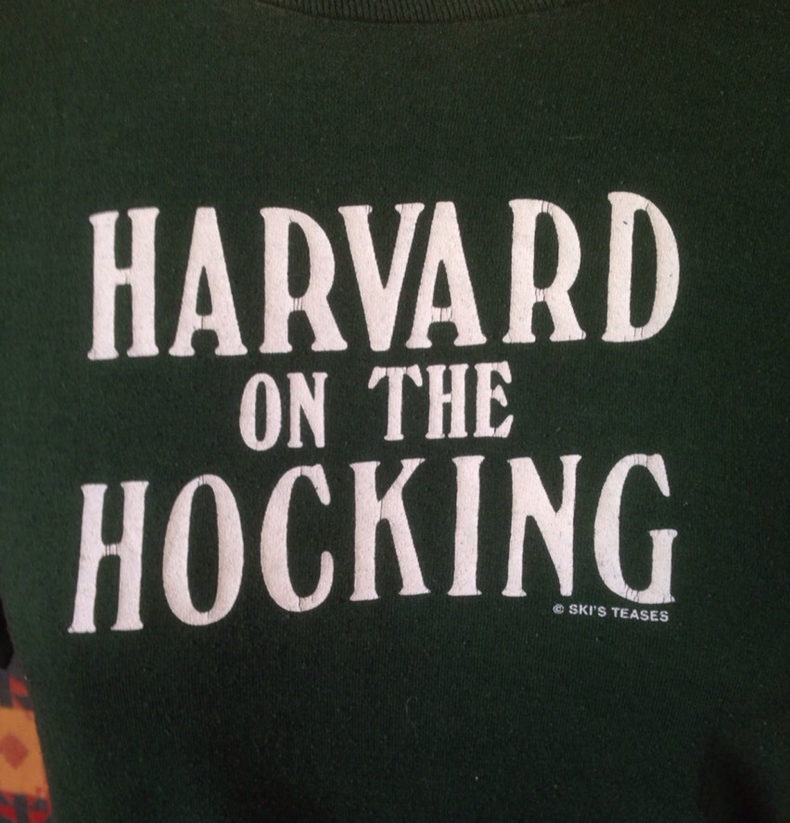 harvard on the hocking t shirt