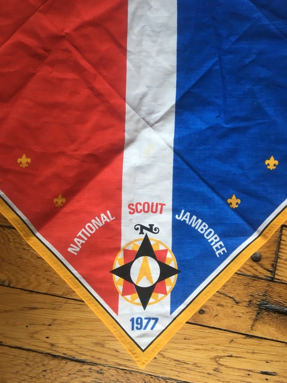 1981 National Scout Jamboree Virginia VA Neckerchief Boy Scouts of America BSA