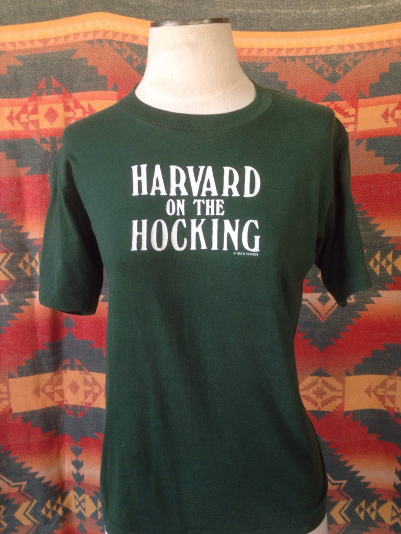 harvard on the hocking t shirt