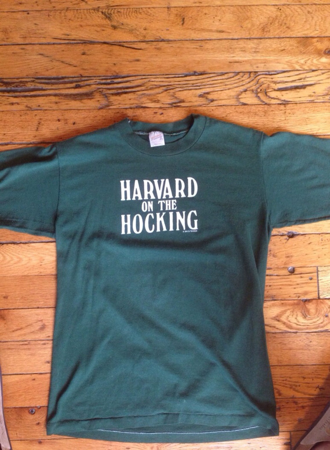 harvard on the hocking t shirt