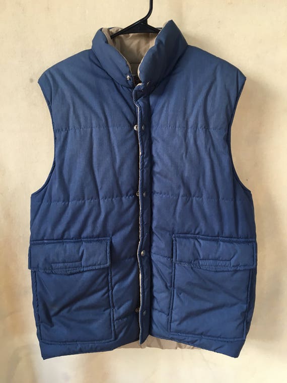 Vintage Twin Peaks goose down vest USA large