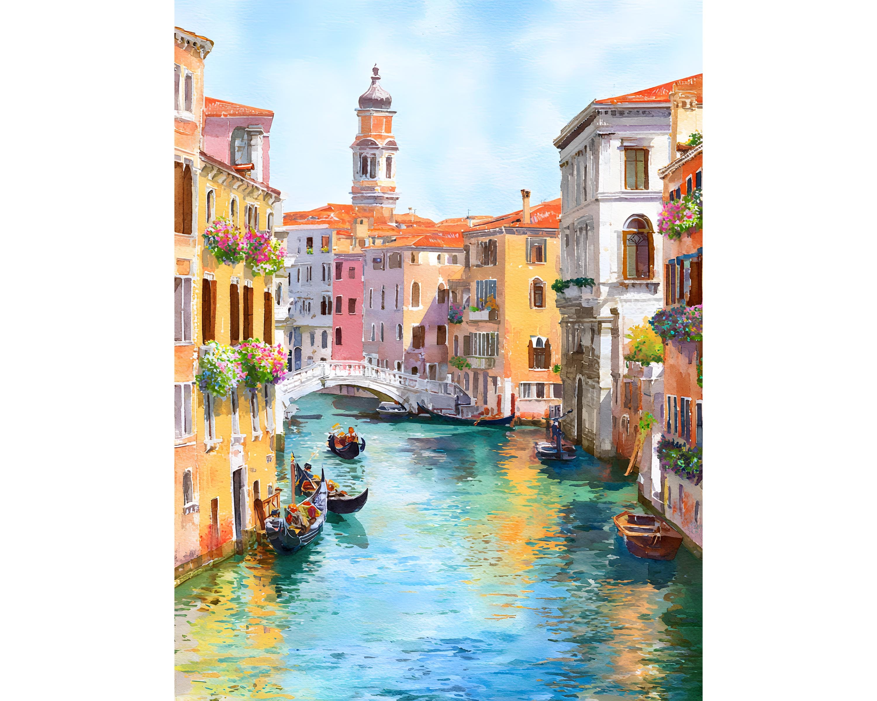 Poster Pont du Rialto à Venise – Tableau