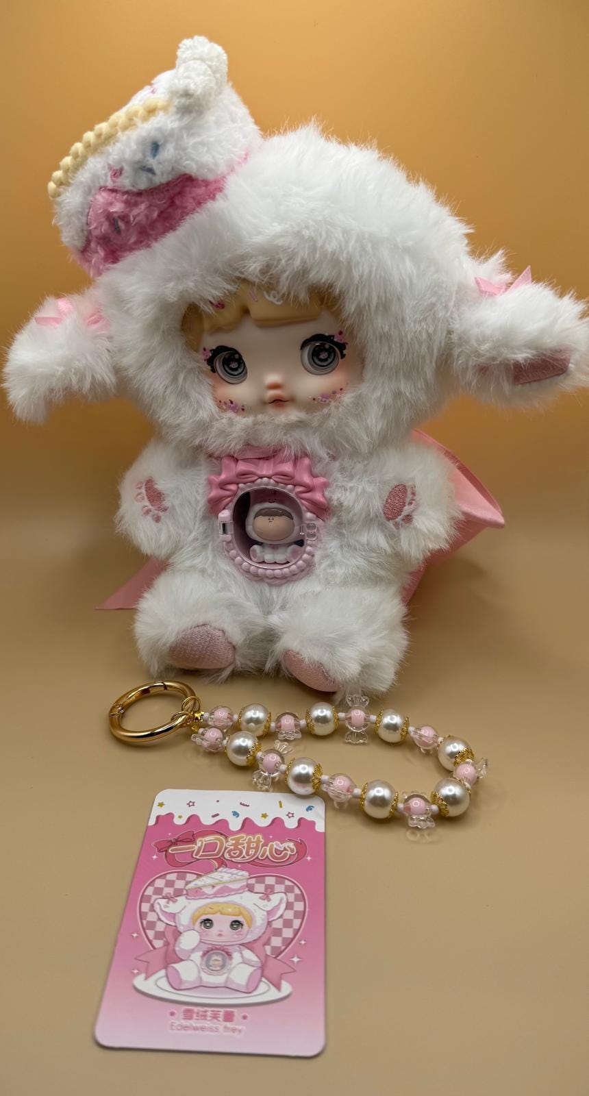Nommi “edelweiss Frey” Plush Keychain Charm – A Bite of Sweetheart ...