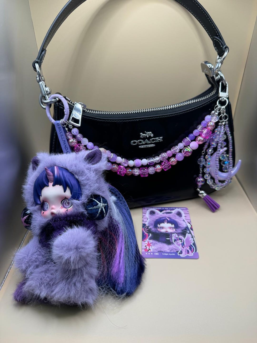 SKULLPANDA × My Little Pony – Twilight Sparkle Plush Pendant