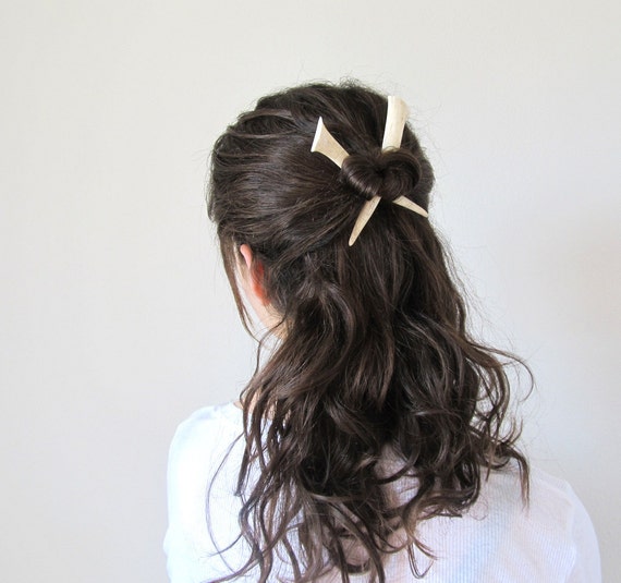 Antler Hair Pins Small Horn Hair Chopsticks Hair Toys Etsy