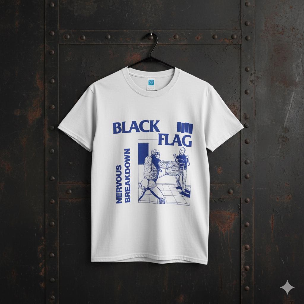 Black Flag Nervous Breakdown Shirt - Etsy