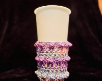 Crochet Bobble Cup Cozy