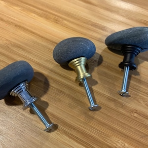 Maine River Rock Cabinet pulls 5 finishes