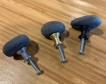 Maine River Rock Cabinet pulls 5 finishes