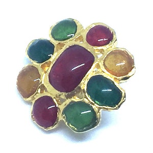 One Vintage GRISPOIX CHANEL button Circa 1990&#39;s