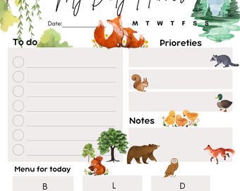 Forest Daily Planner