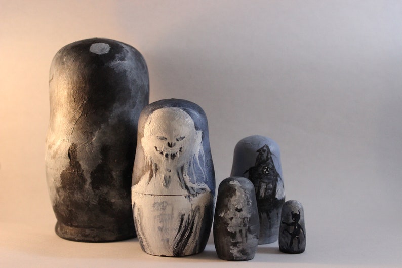 Spooky Tales Nesting Dolls Scary Stories To Tell In The image 0