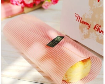 50 Small Greaseproof Paper Sheet 3x3/" Laying Wrapping Baking Packaging Display