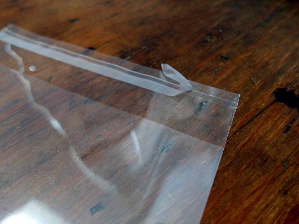 50 Self Sealing Cello Bags Self Seal Bags Resealable Cello Etsy