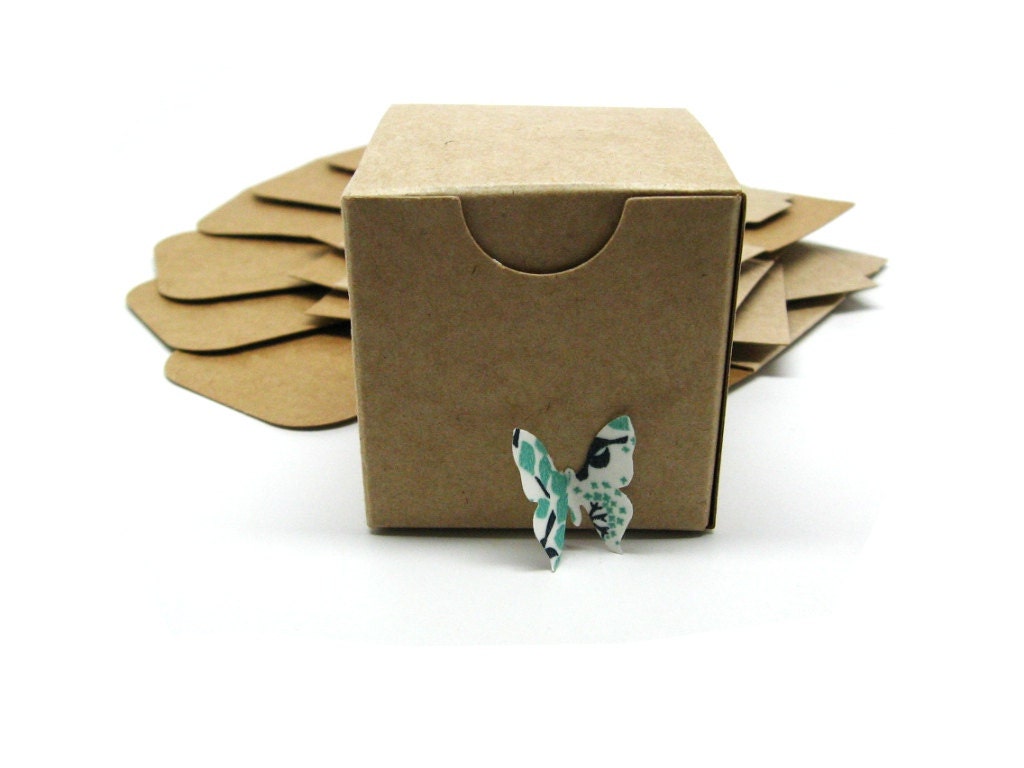 Kraft Boxes - Favor Boxes - Small Favor Boxes - Set of 10