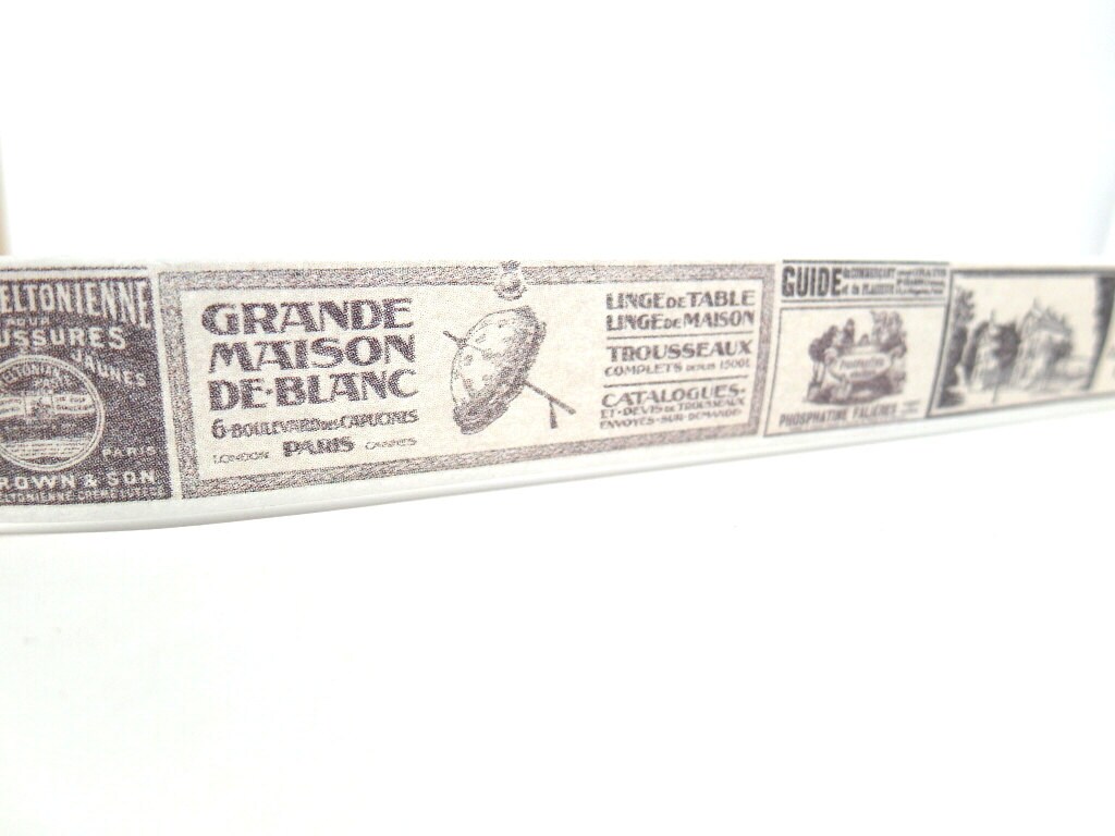 Vintage French Signs Washi Tape 20mm x 10m