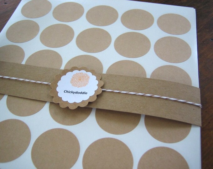 Kraft Paper Labels Brown Kraft Printable Sticker Paper - Etsy