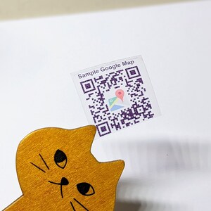 Custom QR Code Stickers - QR Code Logo Stickers - QR Code Map Stickers ...
