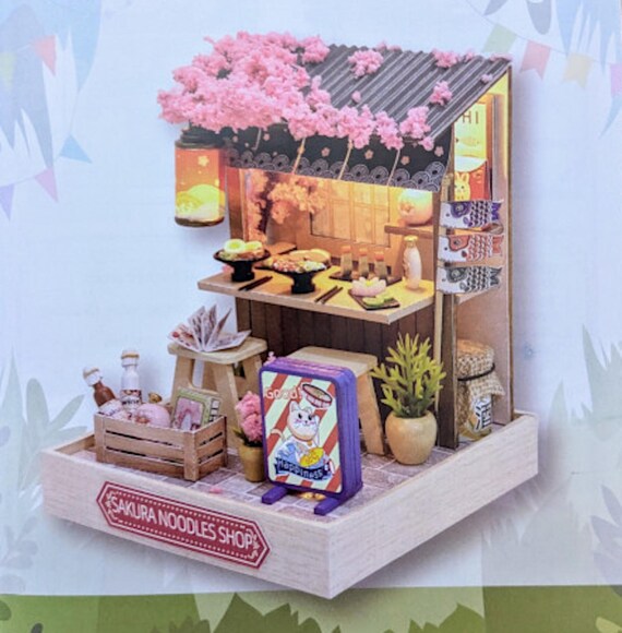 Book Nook Puzzle 3d Tienda Japonesa Led Caja Musical Toyz | Envío gratis Book Nook Puzzle 3d Tienda Japonesa Led Caja Musical Toyz | Envío gratis