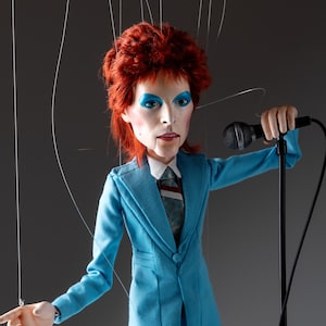 David Bowie Life on Mars-editie - Tsjechische handgemaakte marionet