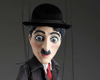 Charlie Chaplin Czech Marionette Puppet