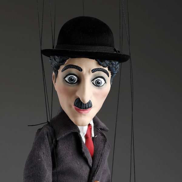 Charlie Chaplin Czech Marionette Puppet