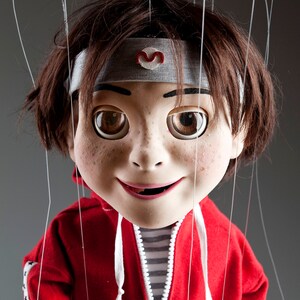 Moody – Supermarionation puppet with robotic features