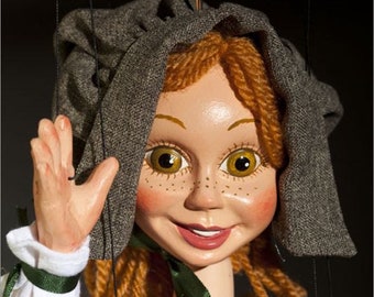 Awesome Dorotka – traditional string puppet by CzechMarionettes (made in Czech Republic)