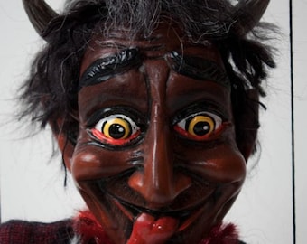 悪魔のチェコマリオネット人形 - パルグの手作り人形 - Etsy 日本
