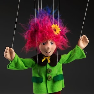 Troll - Colorful Marionette Puppet
