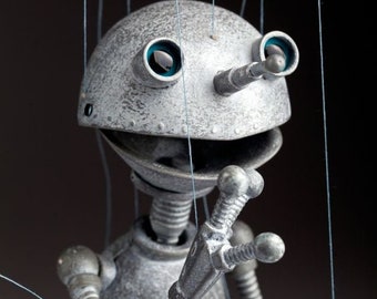 Robot ON Marionette ceche burattino professionale fatto a mano