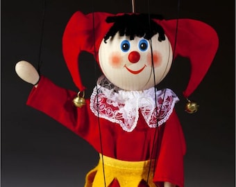 赤鼻の道化師マリオネット - Etsy 日本