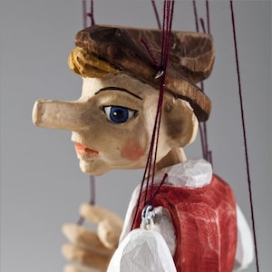 Pinocchio Small Marionette Puppet