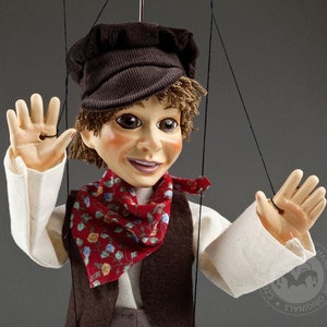 Pepa from the countryside – cute handmade string puppet