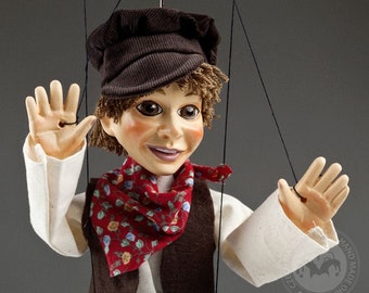 Pepa from the countryside – cute handmade string puppet