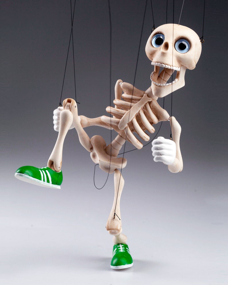 Baby Bonnie The Rebel Marionnette squelette Marionnette professionnelle avec mouvement et équilibre parfaits Idéal pour les décorations, les marionnettes et les jouets pour enfants image 2