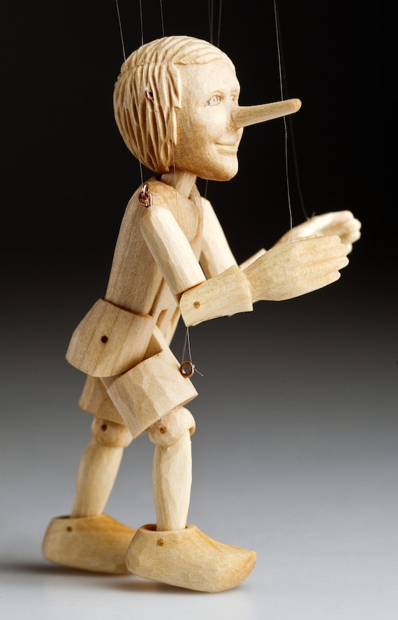 The Smallest Pinocchio Marionette in the World – Precisely Hand