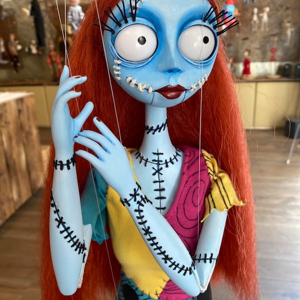 Sally custom made Marionette from the movie Nightmare before Christmas