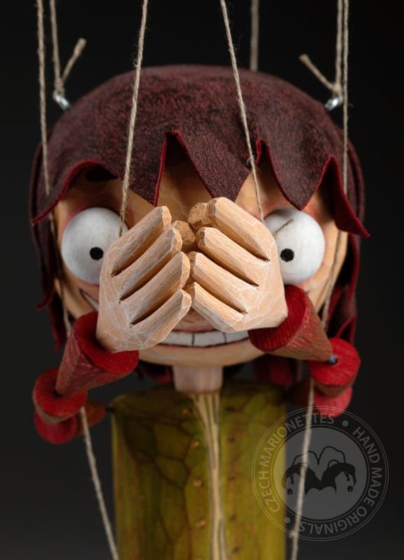 スペインの本格的な操り人形です。道化師。ヴィンテージです