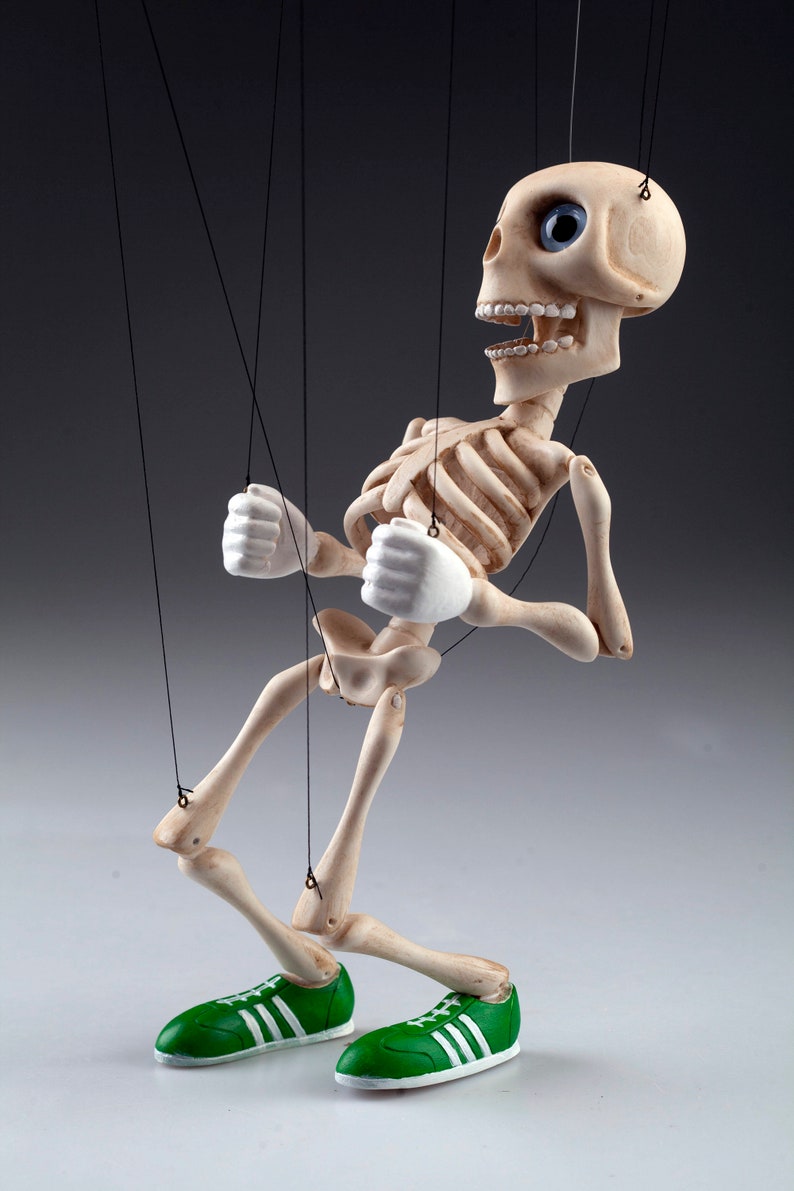 Baby Bonnie The Rebel Marionnette squelette Marionnette professionnelle avec mouvement et équilibre parfaits Idéal pour les décorations, les marionnettes et les jouets pour enfants image 5