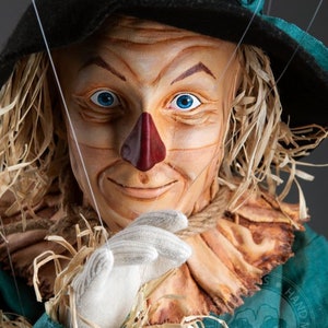 Espantalho - Marionete personalizada do filme &#39;&#39;O Mágico de Oz&#39;&#39;