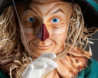 Espantapájaros - Marioneta personalizada de la película ''El Mago de Oz''