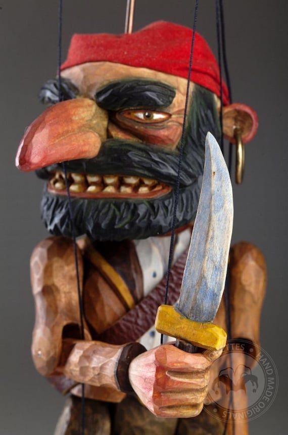 hand carved marionettes