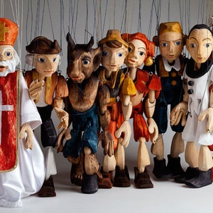 Everlasting Classics - Hand Carved Czech Marionettes Puppets