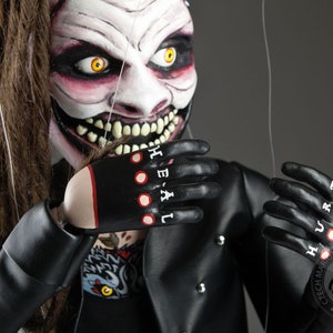 Custom-made marionette of &quot;The Fiend&quot; Bray Wyatt - 24 inches tall version
