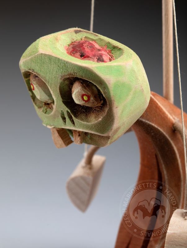 Gunstringer Puppet Zombie Zombie - Wooden Hand-carved Standing Puppet - Etsy