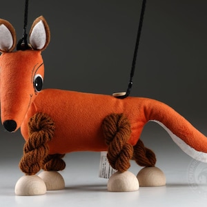 Fox - Pepino Soft Handmade Puppet