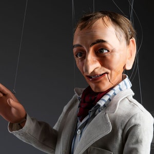 Custom Marionette of a man - Made based on a photo