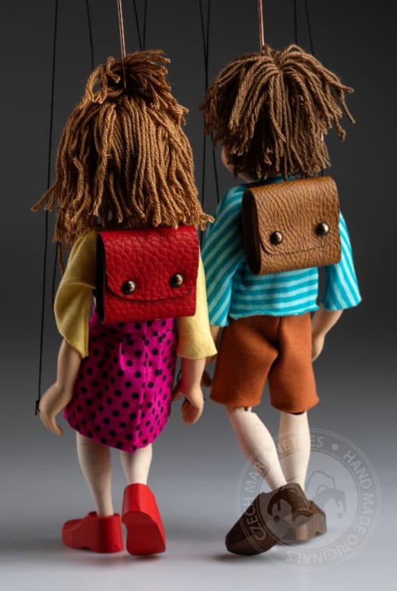 女子高生 - 素敵な手作りマリオネット人形 - Etsy 日本
