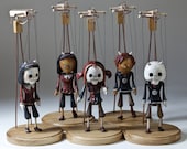 マリオネット　custom order 木製スタンド - マリオネット吊り下げ用 - 高さカスタマイズ可能